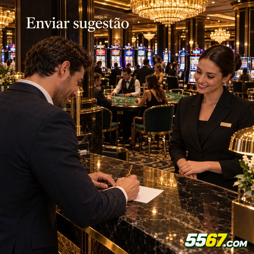 5567 — tela de envio de sugestão dentro do aplicativo oficial